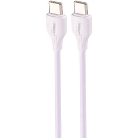 تصویر کابل تبدیل TYPE-C به TYPE-C سیبراتون مدل S510 C طول 1/0متر TYPE-C to TYPE-C conversion cable Sibraton model S510 C