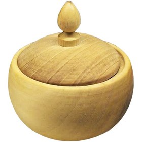 تصویر قندان چوبی گردو 