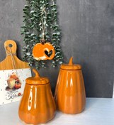 تصویر بانکه سرامیکی مدل کدو ۱۲۰ - بزرگ 