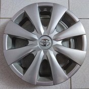 تصویر قالپاق تویوتا طرح کرولا و یاریس طرح جدید سایز ۱۴ برند ابویی تک عددی 