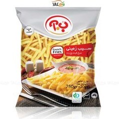 تصویر سیب زمین سرخ کرده 2500 گرمی به آ کارتن 