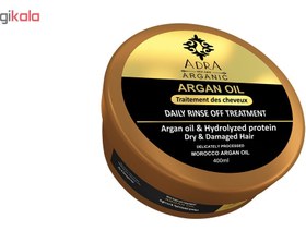 تصویر ماسک مو آدرا (Adra) مدل Argan Oil حجم 400 میلی‌ لیتر ماسک مو آدرا