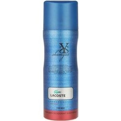 تصویر دئودورانت مردانه Lacoste Essential حجم 200میل شمیاس Shamyas Lacoste Essential Deodorant For Men 200ml