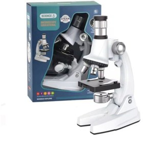 تصویر اسباب بازی مدل میکروسکوپ طرح باطری خور کد 3204 