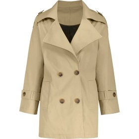 تصویر بارانی زنانه (ترنج کت) فارل کد F468 