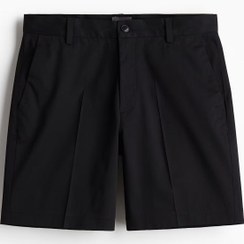 تصویر شلوارک نیمه بلند با فیت معمولی برند H&M Regular Fit Mid Length Shorts