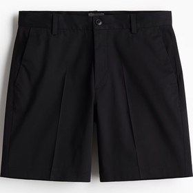 تصویر شلوارک نیمه بلند با فیت معمولی برند H&M Regular Fit Mid Length Shorts