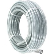 تصویر شلنگ آب شفاف نخدار (GPK) ۱/۲ 