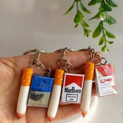 تصویر جاکلیدی دستساز خمیری سیگار مینیاتوری 