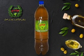 تصویر روغن زیتون بکر بودار - یک و نیم لیتری 