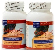 تصویر قرص کلاژن نئوسل + ویتامین سی (Super Collagen + C) 60 تایی 