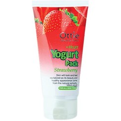 تصویر ماسک صورت توت فرنگی اوتی Ottie Fruit Yogurt Pack Strawberry