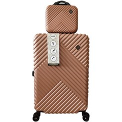 تصویر ست دو عددی چمدان ام آر مدل تراولی کاوردار سایز بزرگ 