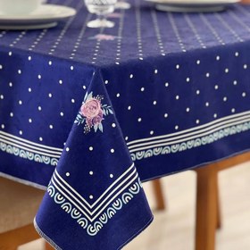 تصویر رومیزی ضد لک مخمل کوبیده tablecloth