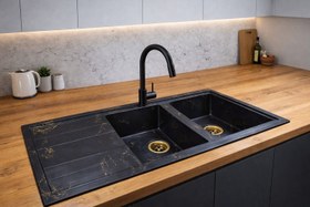 تصویر سینک گرانیتی ترکیه ای لنسن مدل پاستل در تمام رنگ ها + تنوع رنگ 