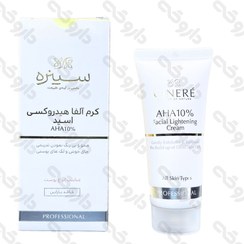 تصویر کرم لایه بردار آلفا هیدروکسی اسید سینره حجم ۴۰ میلی لیتر 