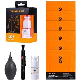 تصویر کیت تمیز کننده لنز کی اند اف K&amp;F Cleaning Kit K&F Cleaning Kit