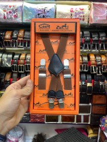 تصویر ساسبند باریک هرمس - مشکی 