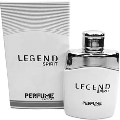 تصویر ادکلن مینیاتوری مردانه لجند اسپریت برند پرفیوم فکتوری حجم ۳۰ میل Legend Spirit Perfume Factory 