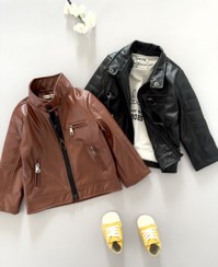 تصویر کت چرم 