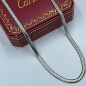 تصویر گردنبند استیل مدل ماری سایز ۵۰ سانت 