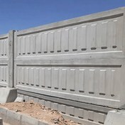 تصویر دیوار بتنی کرکره‌ای دو طرفه 