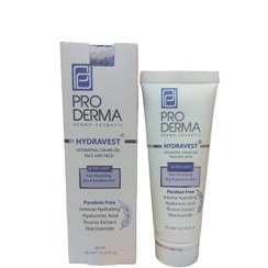 تصویر کرم ژل آبرسان صورت و گردن پرودرما مدل هیدرا وست 40ml pro derma hydravest face neck cream gel 