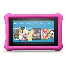 تصویر تبلت آمازون Fire HD 8 | حافظه 32 گیگابایت ا Fire HD 8 Kids tablet, 8" HD display, ages 3-7, 32 GB, includes a 1-year subscription to Amazon Kids+ content, Blue Kid-Proof Case, (2020 release) Blue Kids Fire HD 8 Fire HD 8 Kids tablet, 8" HD display, ages 3-7, 32 GB, includes a 1-year subscription to Amazon Kids+ content, Blue Kid-Proof Case, (2020 release) Blue Kids Fire HD 8