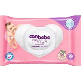 تصویر دستمال مرطوب کودک جان به به 56 عددی Conbebe 