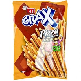 تصویر چوب شور کراکس اتی Eti Crax Pizza Kraker با طعم پیتزا 50 گرم 