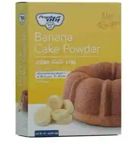 تصویر پودر کیک موزی 500 گرمی پگاه 