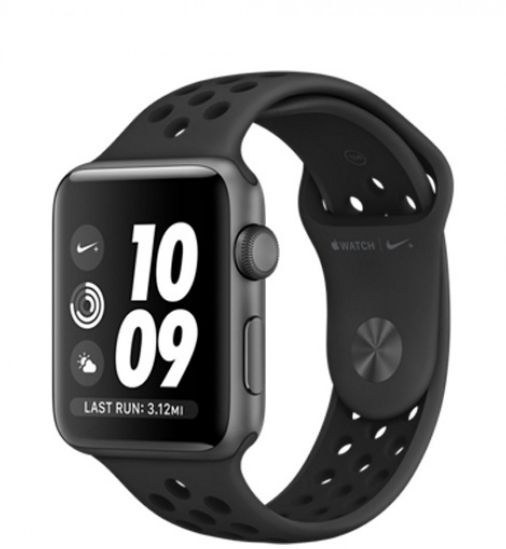 apple watch s4 44 nike black sport