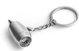 تصویر جاکلیدی طرح موتور جت | Jet Engine Keychain 