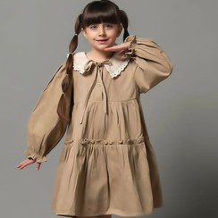 تصویر پیراهن یقه گیپور 