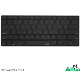 تصویر کیبورد بی سیم رپو مدل E6080 ا Rapoo E6080 Wireless Keyboard Rapoo E6080 Wireless Keyboard