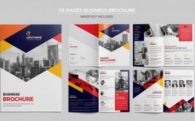 تصویر بروشور تجاری – Business brochure template 