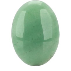 تصویر نگین آونتورین سبز (Aventurine) معدنی خوشرنگ وزن حدود 30 قیراط کیفیت عالی تخصصی چاکرای قلب 