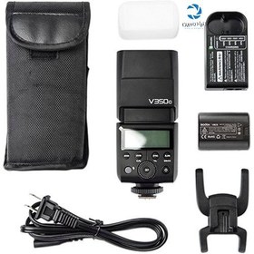 تصویر فلاش اکسترنال گودکس مدل Godox V350C For Canon دست دوم 