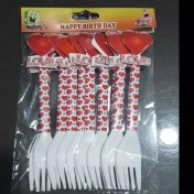 تصویر چنگال لاو بسته 10عددی 