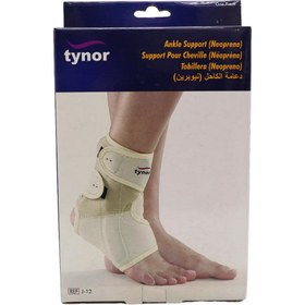 تصویر قوزک بند فنردار نئوپرنی تینور مدل J-12 Ankle Support, J12, UNI