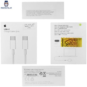 تصویر کابل دو سر تایپ سی اپل Apple USB-C to USB-C Cable 1m