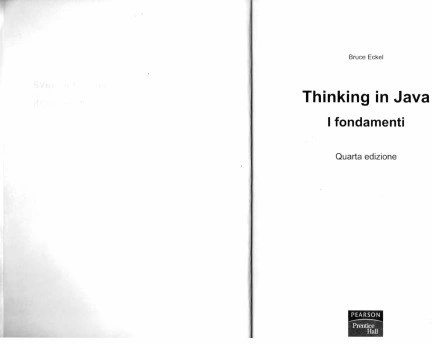 خرید و قیمت دانلود کتاب Thinking in Java vol. 1 - Fondamenti 2006 | ترب