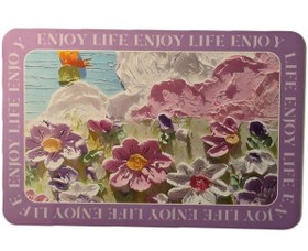 تصویر نمگیر سیلیکونی طرح گل - ۱۰ 