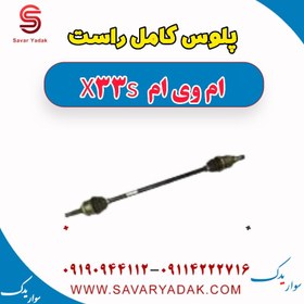 تصویر پلوس کامل راست ام وی ام X33 S 