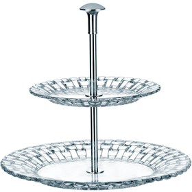 تصویر شیرینی خوری ناخمن مدل Nachtmann Bossa Nova Two tier tray small 