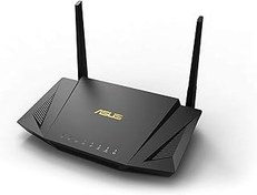 تصویر ASUS RT-AX56U (AX1800) باند دوتایی WiFi 6 روتر قابل گسترش ، امنیت شبکه بدون اشتراک ، نگهبان فوری ، کنترل والدین ، ​​VPN داخلی ، سازگار با Aimesh ، بازی و پخش ، خانه هوشمند ، USB ASUS RT-AX56U (AX1800) Dual Band WiFi 6 Extendable Router, Subscription-free Network Security, Instant Guard, Parental Controls, Built-in VPN, AiMesh Compatible, Gaming &amp; Streaming, Smart Home, USB