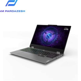 تصویر لپ تاپ گیمینگ لنوو LOQ مدل R5 7235HS ظرفیت ۱۲ گیگابایت رم ۵۱۲ گیگابایت SSD با گرافیک RTX 4050 سایز ۱۵.۶ اینچ 