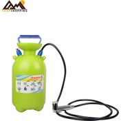 تصویر دوش کمپ ۵ لیتری پمپی 