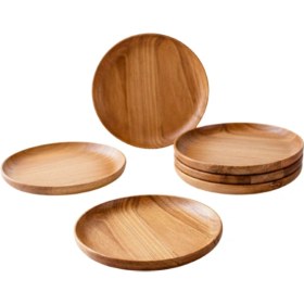 تصویر پیش دستی چوبی با چوب راش و رنگ ضدآب گیاهی 