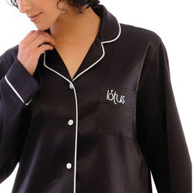تصویر بلوز لوتوس مشکی 